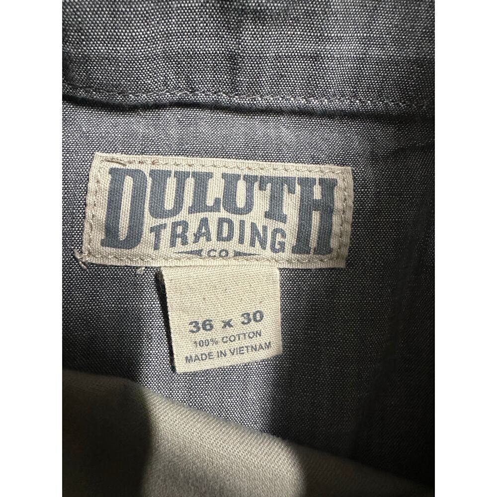 Duluth Trading Pants Men 36x30 Brown Hiking Outdoor Workwear Casual Travel Comfy - Picture 2 of 13